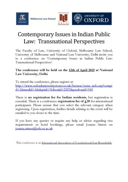 India Conference Flyer