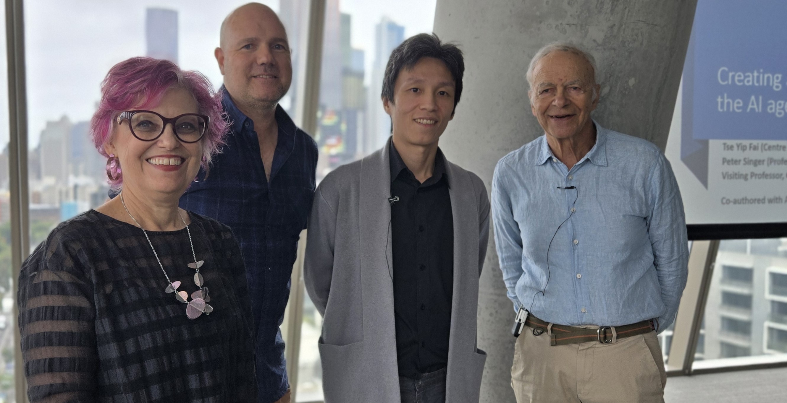 Watch: AI, Ethics and Animals with Prof Peter Singer