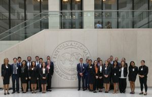 Melbourne JD students in Washington DC for Global Lawyer 