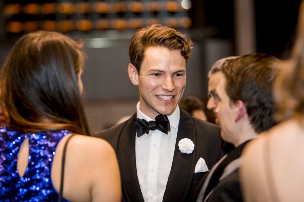 Henry Dow at the MLS 160th Anniversary Gala dinner in 2017.