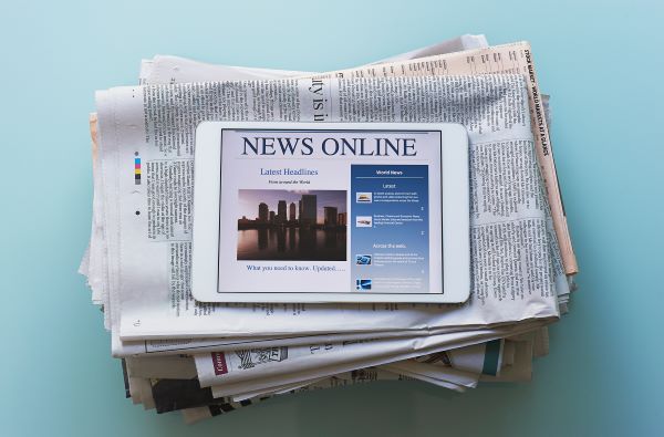 Online digital newspaper