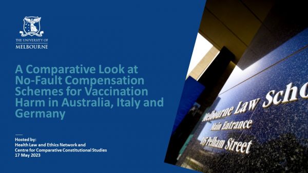A Comparative Look at No-Fault Compensation Schemes for Vaccination Harm in Australia, Italy and Germany event tile