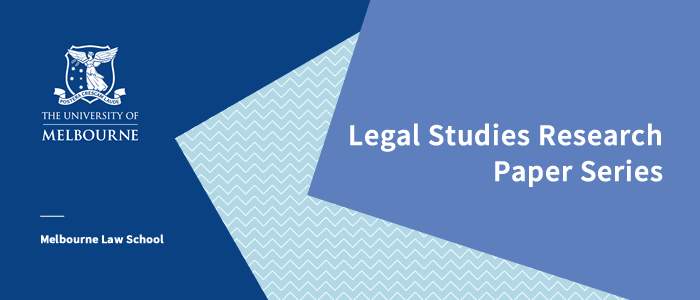MLS SSRN Legal Studies Research Paper Series Image