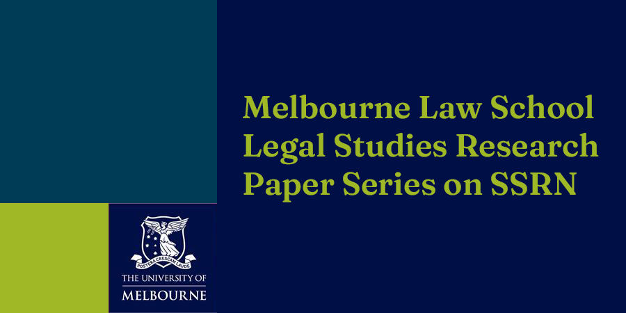 MLS SSRN Legal Studies Research Paper Series Image