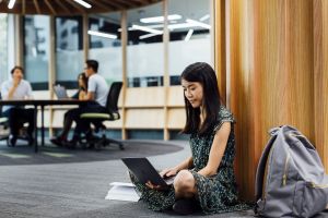 With a little help from her friends: Biomed student finds her “niche” in the law