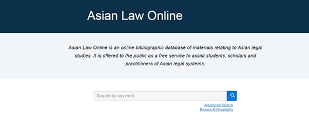 Engagement Asian Law Online