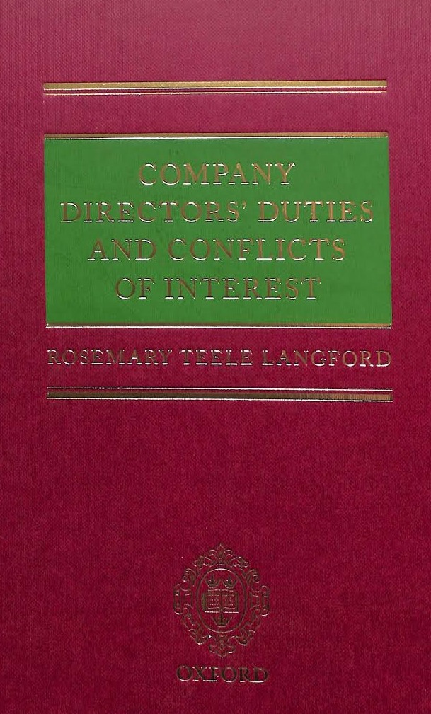 COMPANY DIRECTORS’ DUTIES AND CONFLICTS OF INTEREST