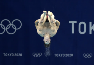 Olympic diver