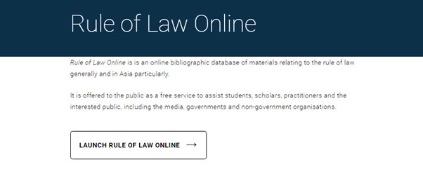 Engagement Rule of Law Online