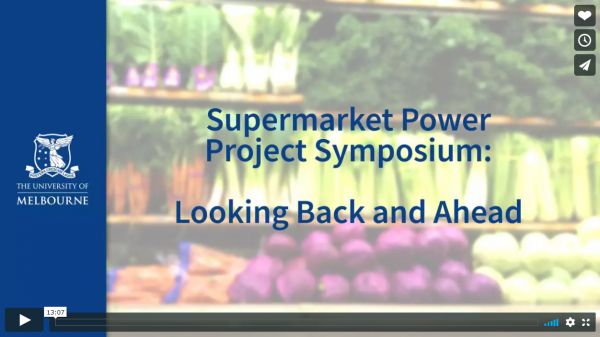 Supermarket Power Project Symposium video
