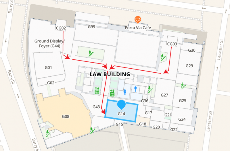Law Building floor plan