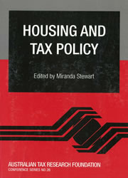 Housing and Tax Policy - Book Image