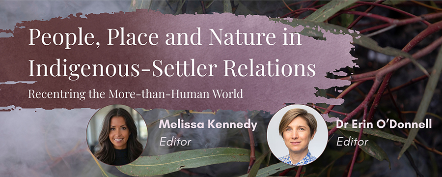 Banner image for web home page with leaves and editors