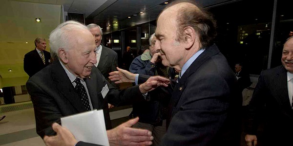 Sir Zelman Cowen with Dr Samuel Pisar AO 