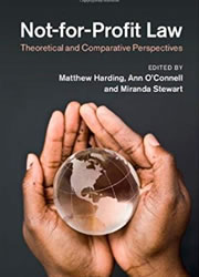 Not for Profit Law: Theoretical and Comparative Perspective - Book Image