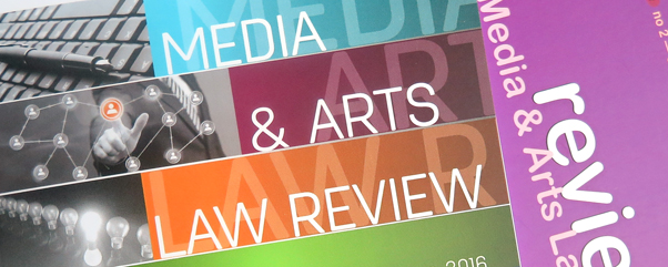 Media & Arts Law Review